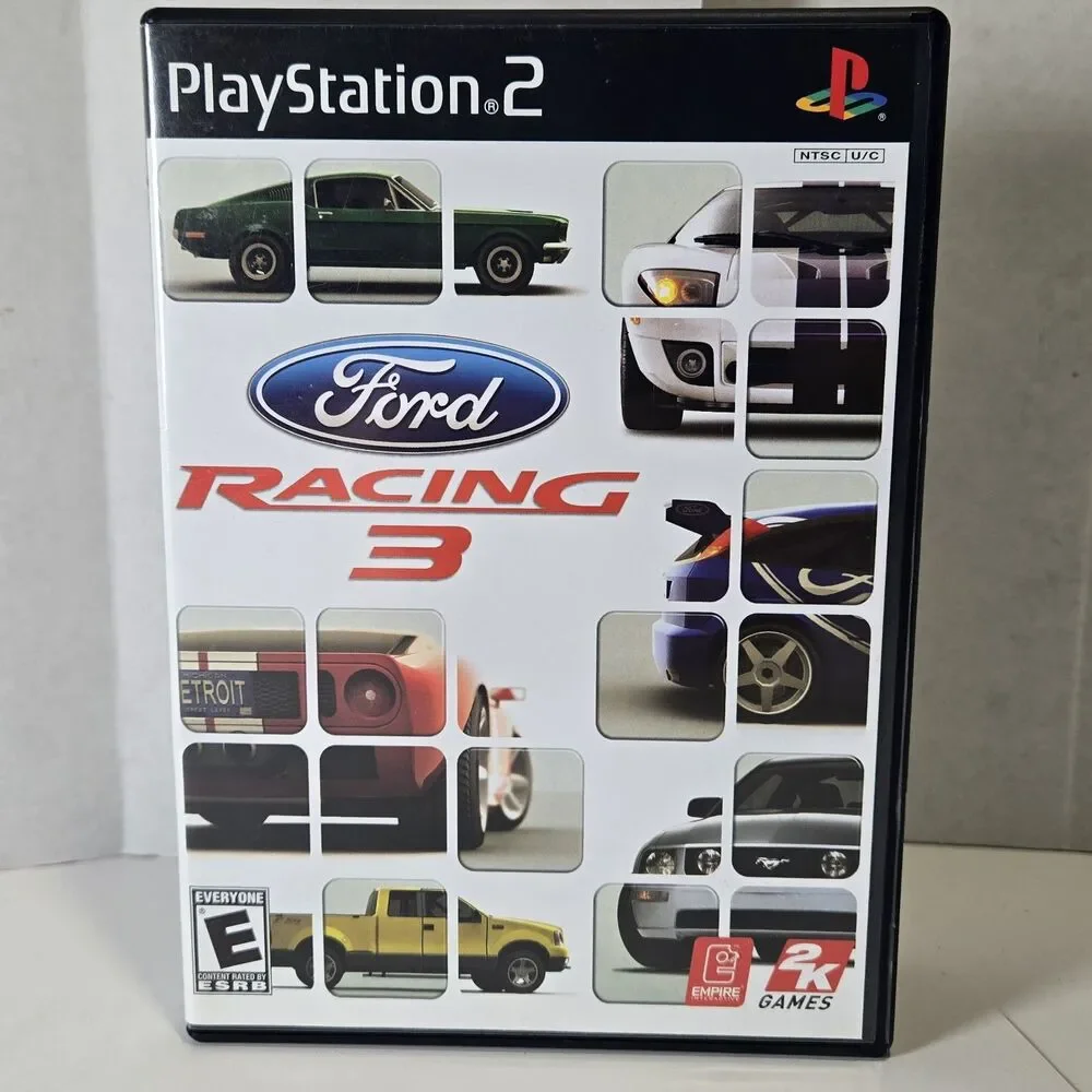 Ford Racing 3 PS2 Sony Playstation 2 Cib Tested and Working